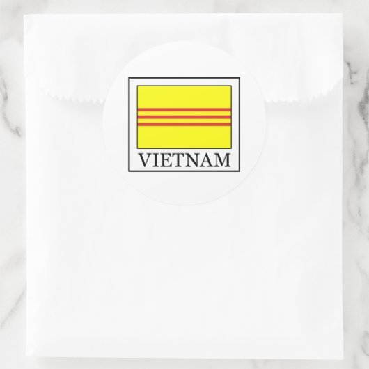 Vietnam Ronde Sticker (Tas)