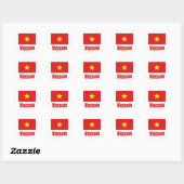 Vietnam Ronde Sticker (Vel)