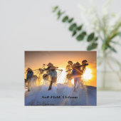 Vietnam Salt Field Briefkaart (Staand voorkant)