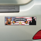 Vietnam Scout Dog Handler Bumpersticker (Op auto)