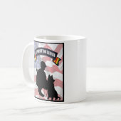 Vietnam Scout Dog Handler Coffee Cup Koffiemok (Voorkant links)