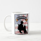 Vietnam Scout Dog Handler Coffee Cup Koffiemok (Links)
