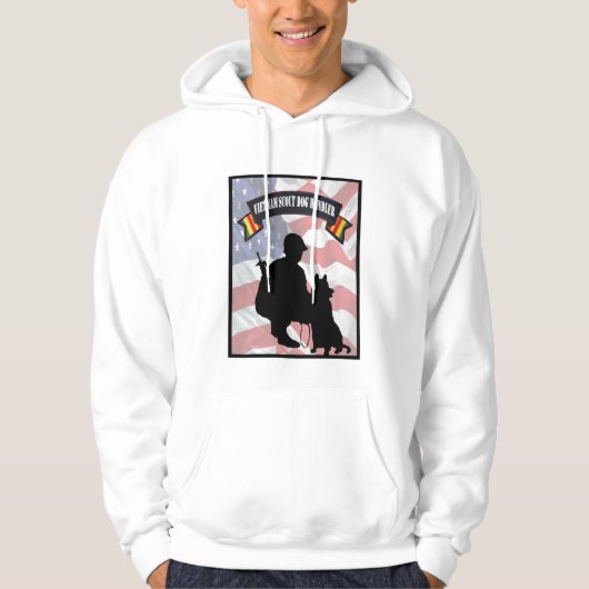 Vietnam Scout Dog Handler Hoodie (Voorkant)