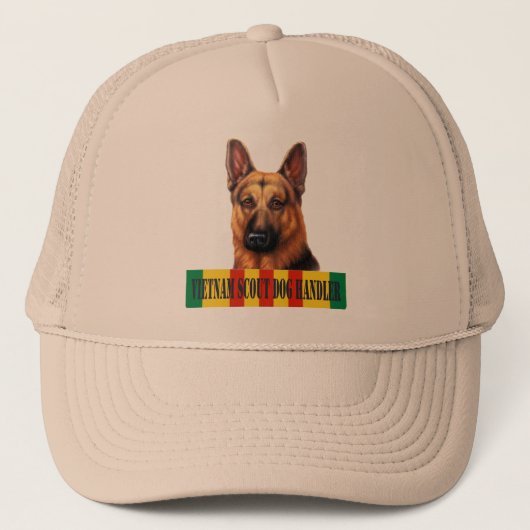 Vietnam Scout Dog Handler Pet (Voorkant)
