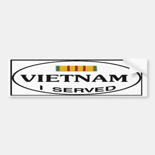 VIETNAM SERVED STICKER (Voorkant)