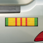 Vietnam Service Medal Bumpersticker (Op auto)