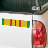 Vietnam Service Medal-lint Bumpersticker (Op Truck)