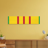 Vietnam Service Medal-lint Canvas Afdruk (Insitu (Woonkamer))