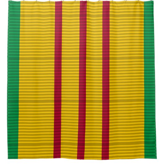 Vietnam Service Medal-lint Douchegordijn (Voorkant)