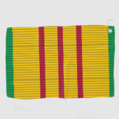 Vietnam Service Medal-lint Golfhanddoek (Horizontaal)
