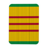 Vietnam Service Medal-lint Magneet (Verticaal)