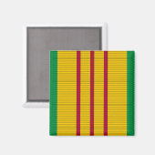 Vietnam Service Medal-lint Magneet (Voorkant / Achterkant)