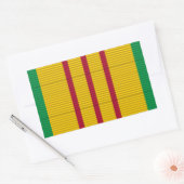 Vietnam Service Medal-lint Rechthoekige Sticker (Envelop)