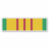 Vietnam Service Medal-lint Sticker (Voorkant)
