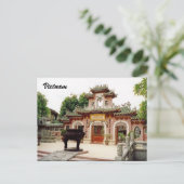 vietnam shrine gate briefkaart (Staand voorkant)