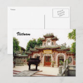vietnam shrine gate briefkaart (Voorkant / Achterkant)