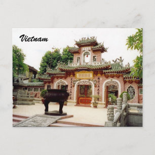 vietnam shrine gate briefkaart