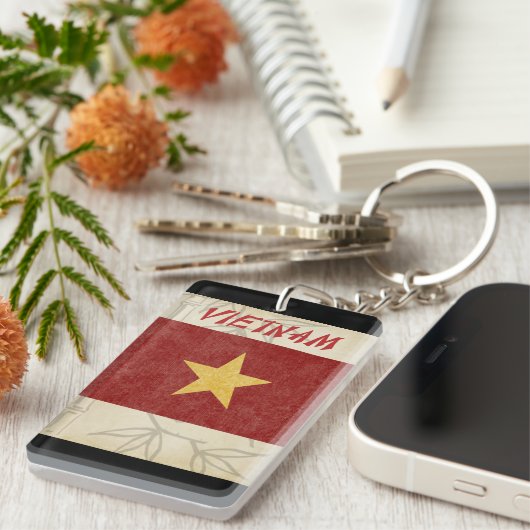 Vietnam Sleutelhanger Souvenir (Voorkant Rechts)