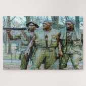Vietnam Soldatenmonument Washington Legpuzzel (Horizontaal)