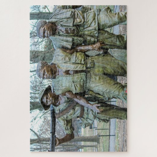 Vietnam Soldatenmonument Washington Legpuzzel (Verticaal)
