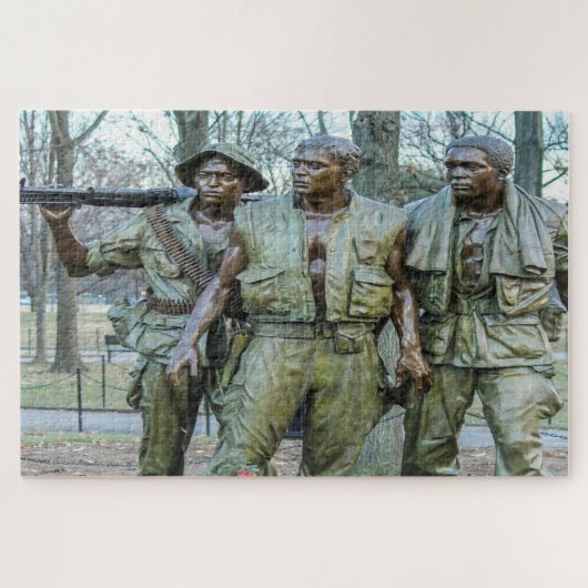 Vietnam Soldatenmonument Washington Legpuzzel (Horizontaal)