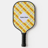 Vietnam - Speciaal geïndividualiseerde Zuid-Vietna Pickleball Paddle (Achterkant)