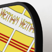 Vietnam - Speciaal geïndividualiseerde Zuid-Vietna Pickleball Paddle (Links Detail)
