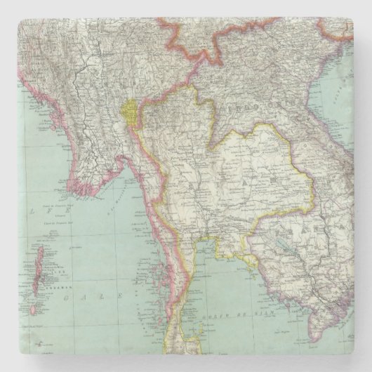 Vietnam Stenen Onderzetter (Voorkant)