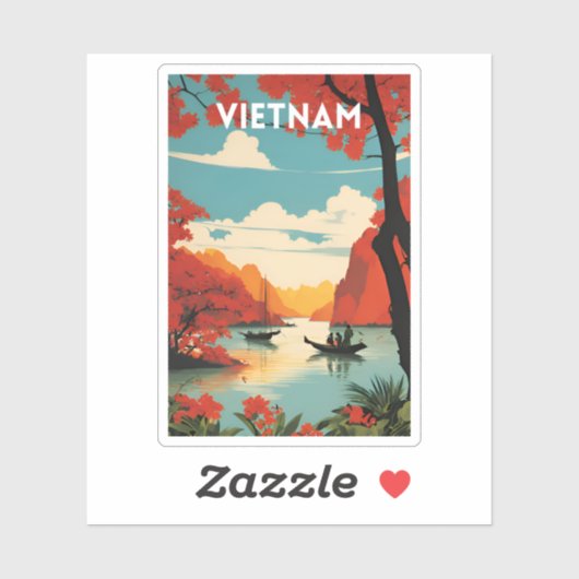 Vietnam  sticker (Vel)