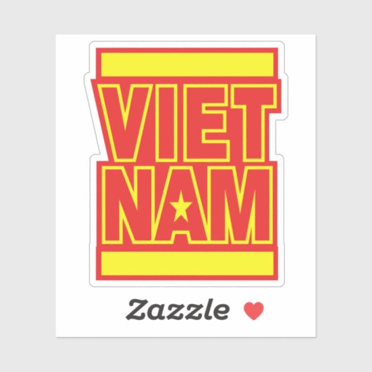 VIETNAM STICKER (Vel)