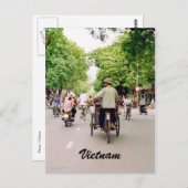 vietnam street briefkaart (Voorkant / Achterkant)