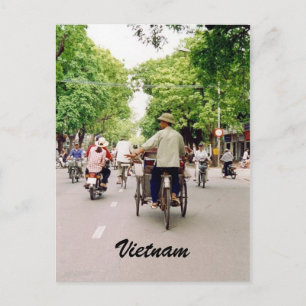 vietnam street briefkaart