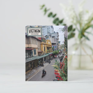 Vietnam Street Life, Date Briefkaart