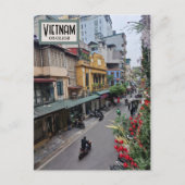 Vietnam Street Life,  Date Briefkaart (Voorkant)
