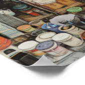 Vietnam Street Life,  reisdatum Poster (Hoek)