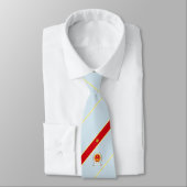 Vietnam stremmelvlag stropdas (Gebonden)