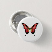Vietnam Swallowtail Vlinder Vlag Ronde Button 3,2 Cm (Voorkant /achterkant)