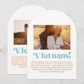 Vietnam-tabelnummer Kaart (Voorkant / Achterkant)