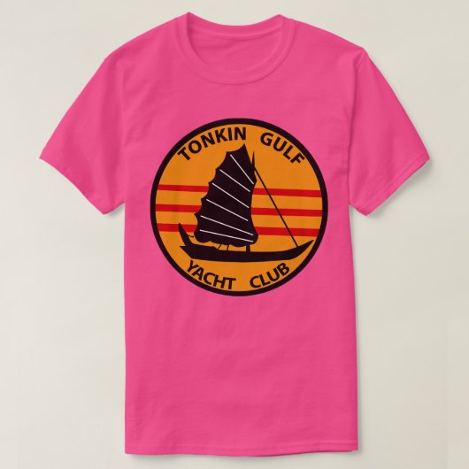 Vietnam Tonkin Golf Yacht Club T-shirt (Design voorkant)