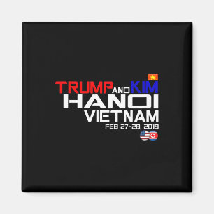 Vietnam Top Kim En Trump T Shirt  Magneet