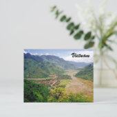 vietnam valley briefkaart (Staand voorkant)