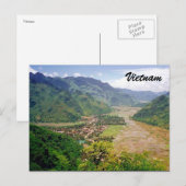 vietnam valley briefkaart (Voorkant / Achterkant)