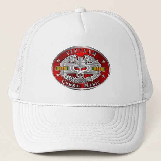 Vietnam Verpleger Trucker Pet (Voorkant)