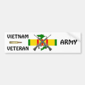 Vietnam Vet ARMY Bumpersticker (Voorkant)