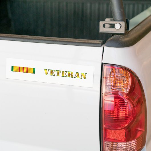 VIETNAM VET BUMPERSTICKER (Op Truck)