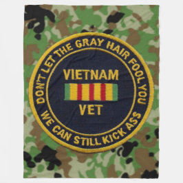VIETNAM VET FLEECE DEKEN