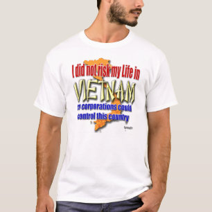 Vietnam Vet Protest Wall Street T-shirt
