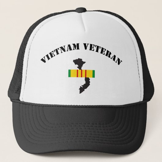 Vietnam Vet Trucker Pet (Voorkant)