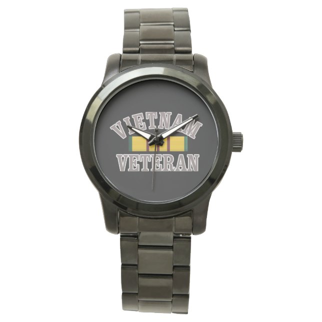 Vietnam Veteraan Accessoire Horloge (Voorkant)
