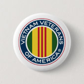 Vietnam Veteraan-Amerikaanse Button (Voorkant)